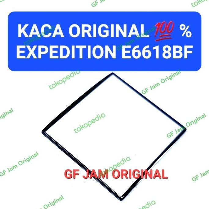 KACA JAM TANGAN EXPEDITION E6618MC E6618BF E 6618 MC ORIGINAL 100%