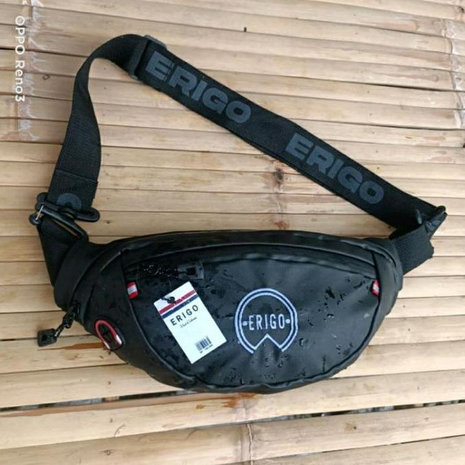 Gabrim- Waistbag Pria Erigo Waterproof Anti Air Tas Selempang