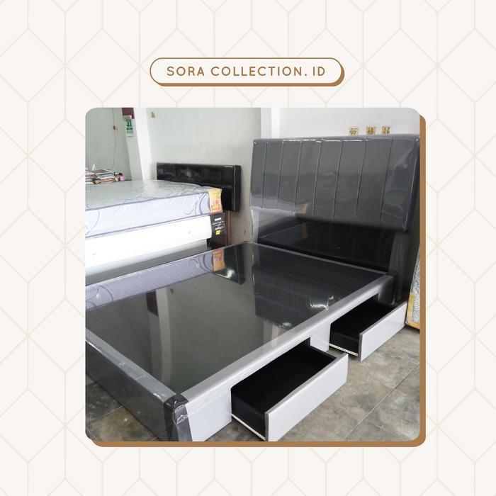 Central Springbed Deluxe Plus Pocket Uk 120x200 + Divan Laci Full Set