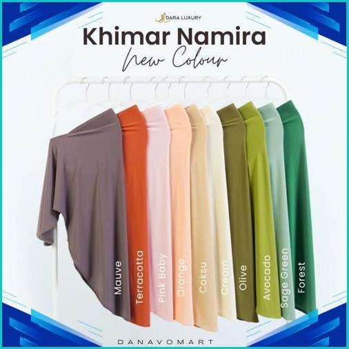 Dara Luxury | Namira | Hijab Instan Jersey Khimar Jersey Premium Hijab Menutup Dada