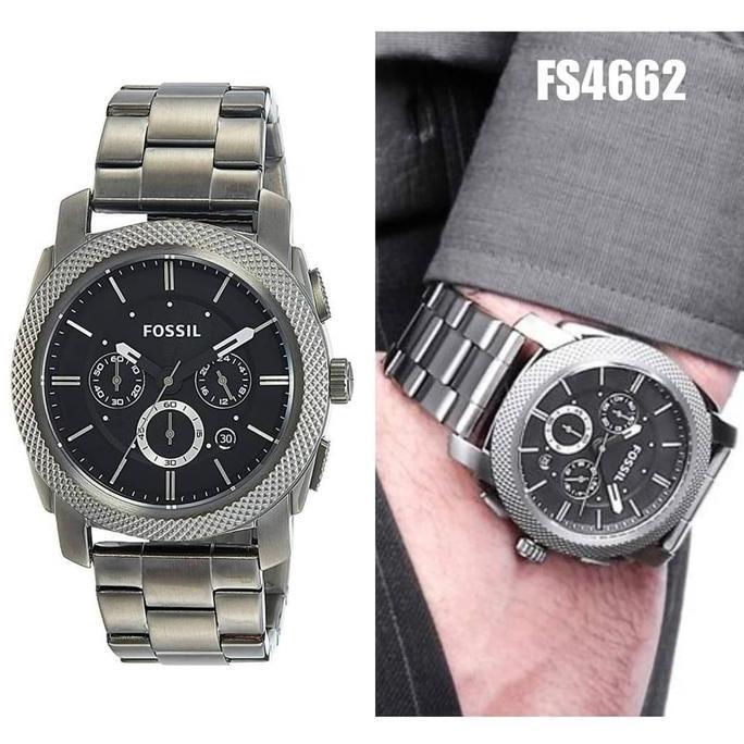 Jam Tangan Pria Original FS4662 FS 4662 Machine Chronograph Original Garansi Resmi 2Tahun