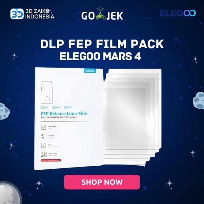 MURAH BERKUALITAS - Original ELEGOO Mars 4 DLP FEP Film Pack