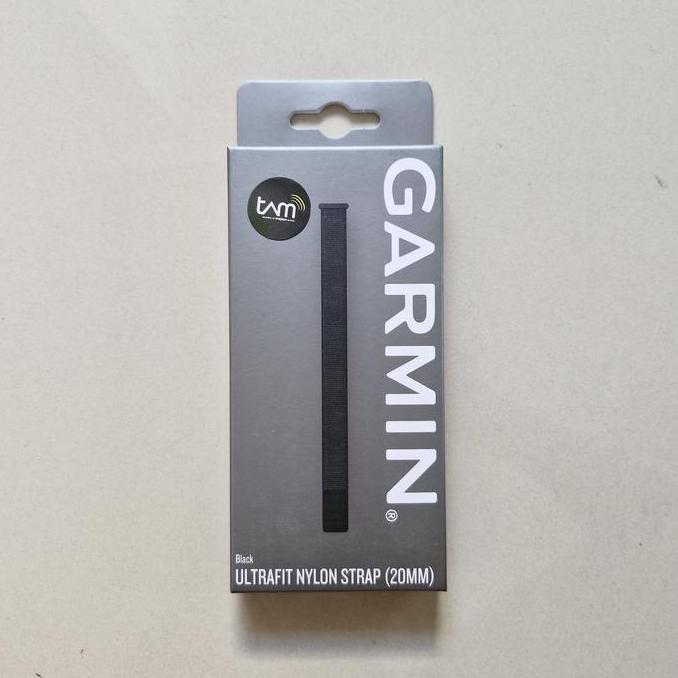 TERMURAH - Strap Garmin Ultrafit Nylon 20mm Black