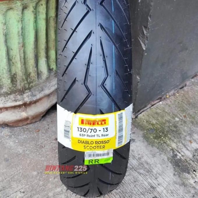 ban nmax pirelli diablo rosso scooter 130/70-13 termurah