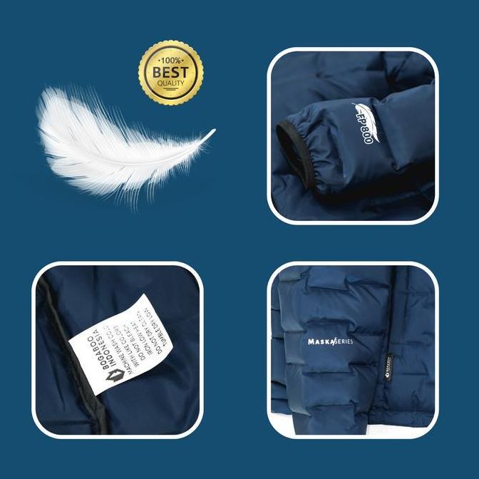 Jaket Gunung Bulu Angsa Goose Down Bogaboo Bulu Angsa 100% FP 800