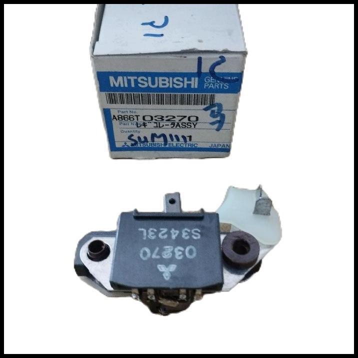 TERLARIS IC REGULATOR DINAMO AMPER ALTERNATOR MITSUBISHI LANCER SL L300 BENSIN DX ASLI JAPAN 