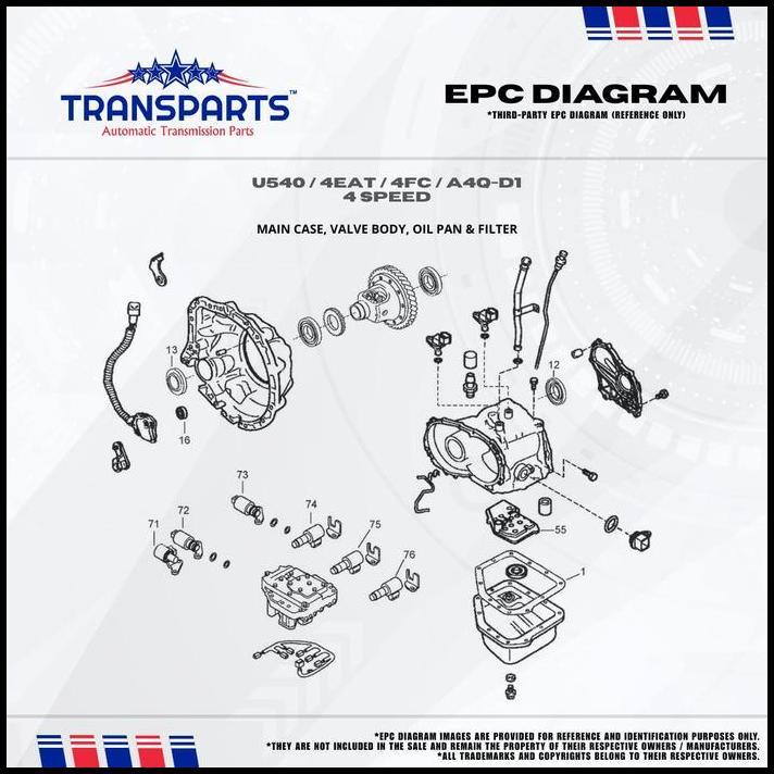 TERBARU TRANSPARTS TRANSPART SARINGAN OLI / FILTER OLI / FILTER OIL / FILTER OLI TRANSMISI OTOMATIS 
