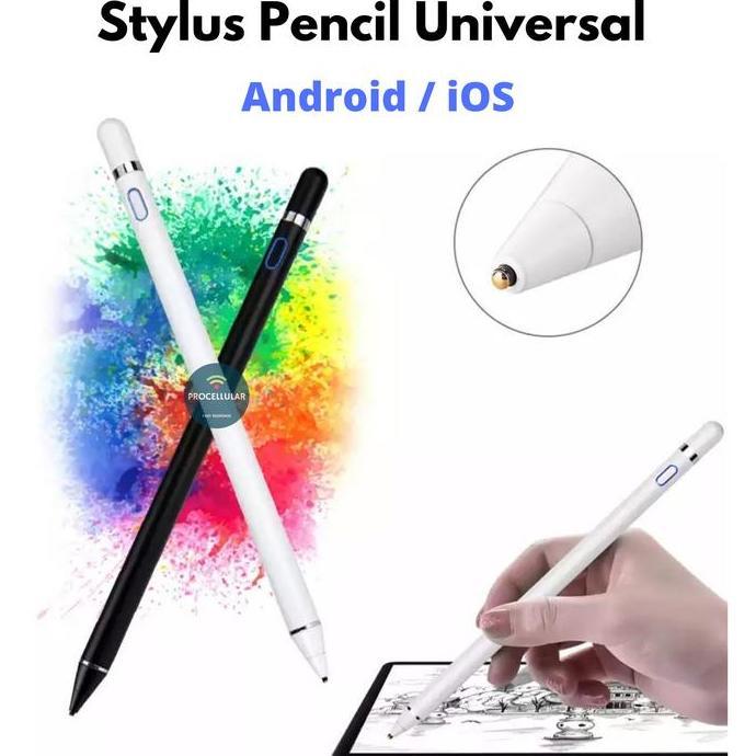 BEBAS ONGKIR - Stylus Pen Universal Samsung Tab A7 2020 / Tab A7 lite Pencil Android