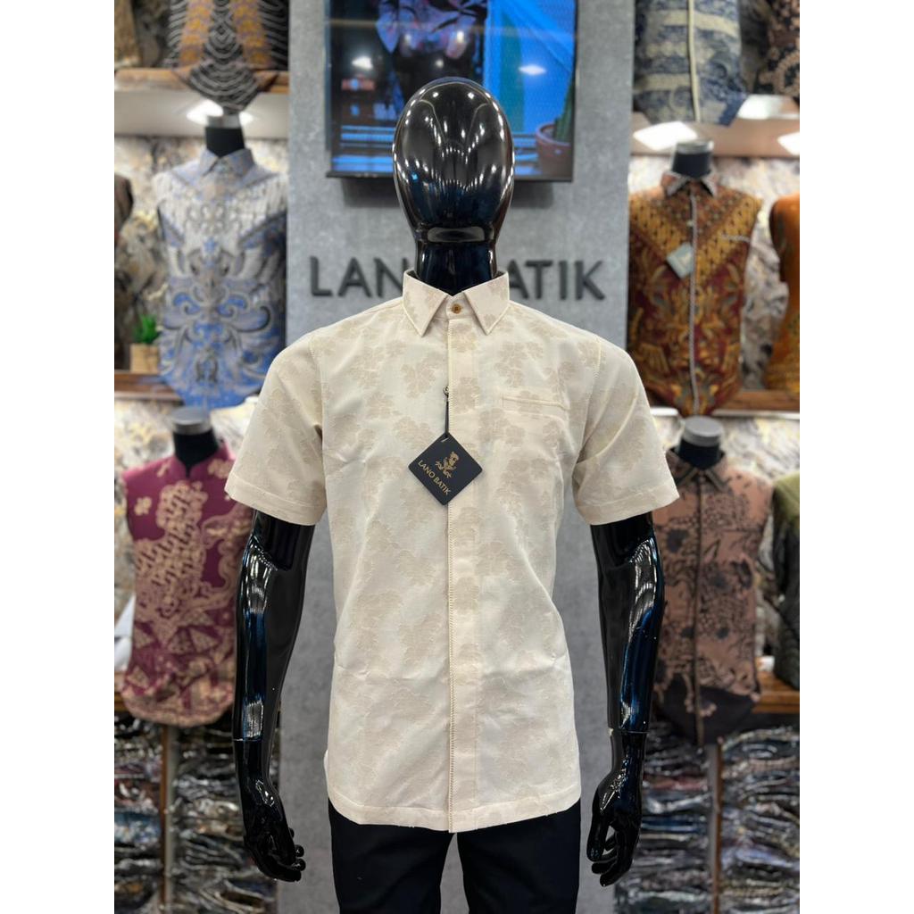 Lano Batik Exclusive Kemeja Polos Slimfit | Kemeja Formal | Kemeja Smock Exclusive