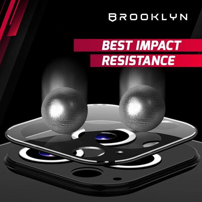 Brooklyn iPhone Camera Tempered Glass Full Cover Around Protection