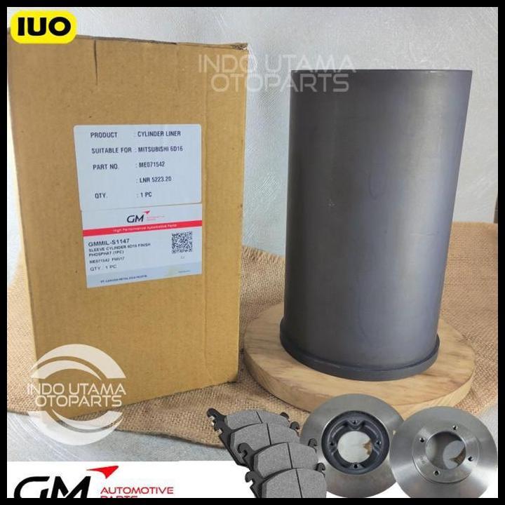 TERBARU LINER BORING FUSO FM517 6D16 SLEEVE CYLINDER LINER GMMIL S1147 FINISH 