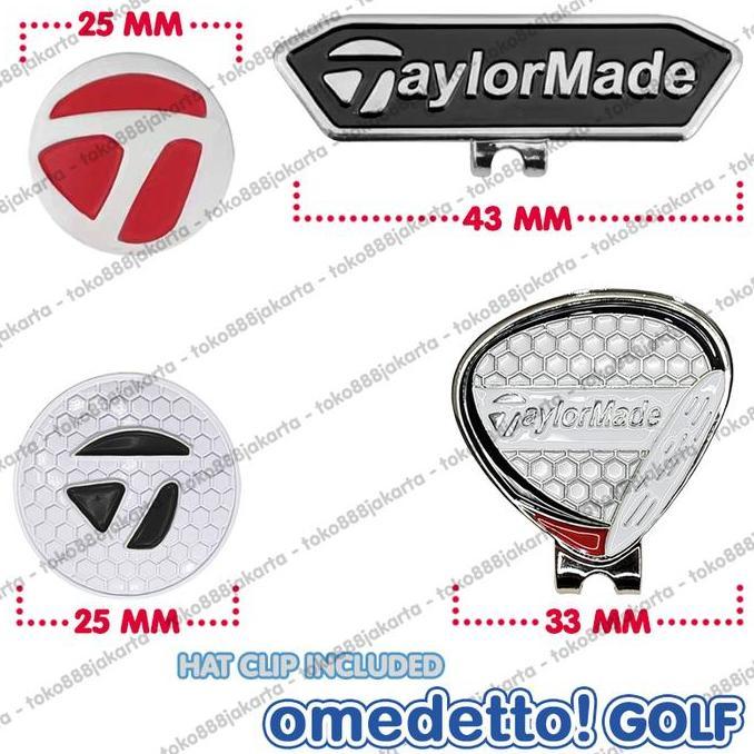 Magnetic Golf Ball Marker Branded With Magnet Hat Clip
