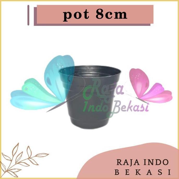 Pot Hitam Ukuran 35 30 25 20 17 15 12 10 Pot Platik Pot Bunga Tanaman