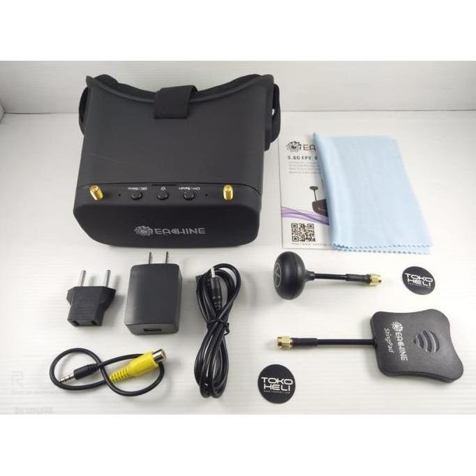 Eachine Ev800Dm Dvr Diversity Goggles 5.8G 40Ch Fpv Ev800 Goggle