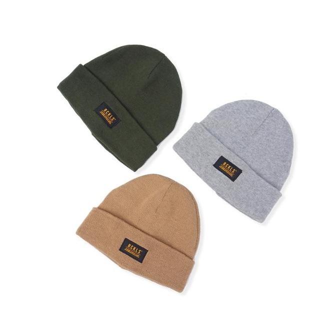 RCKLS. Kupluk Pria | Beanie Hat High Quality Premium Dewasa Rajut ZER