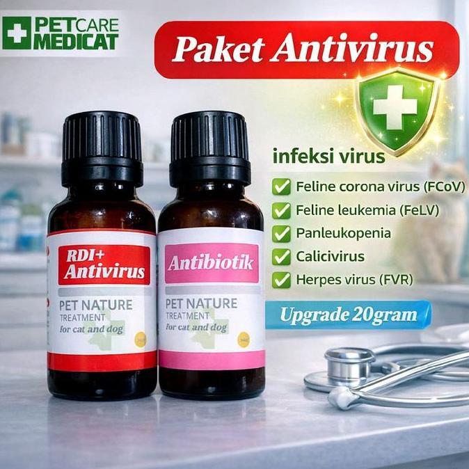xivatoko_ - virus kucing antivirus antibiotik 2gr virus calici panleukopenia kucing petcare medicat