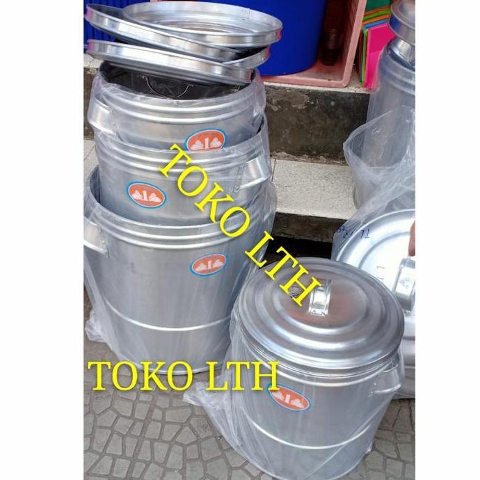 NEW DANDANG LANGSENG PANCI KUKUS NASI STEAMER JUMBO 35 40 45 CM ALUMUNIUM