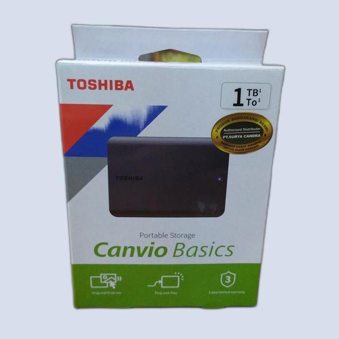 NEW hardisk external 1 TB TOSHIBA