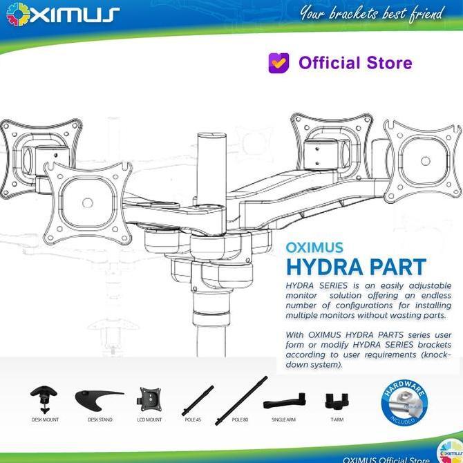 PROMO DISKON - BRACKET OXIMUS HYDRA YL YD PART