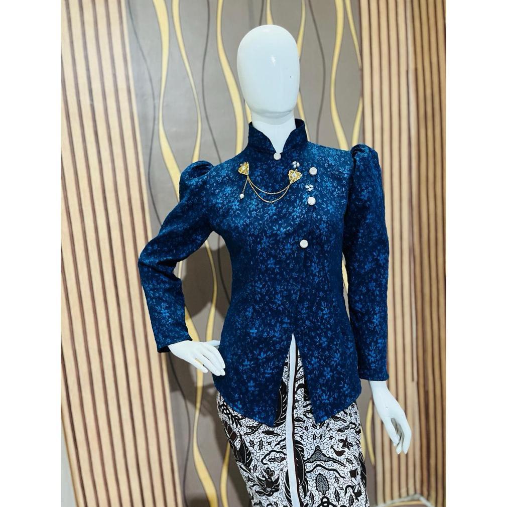 LIMITED DEAL kebaya janggan emerald blue