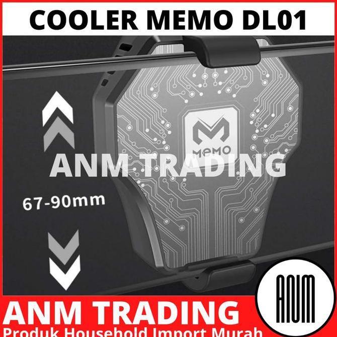 Cooler Handphone Memo DL01 / Fancooler Radiator / Pendingin HP DL01