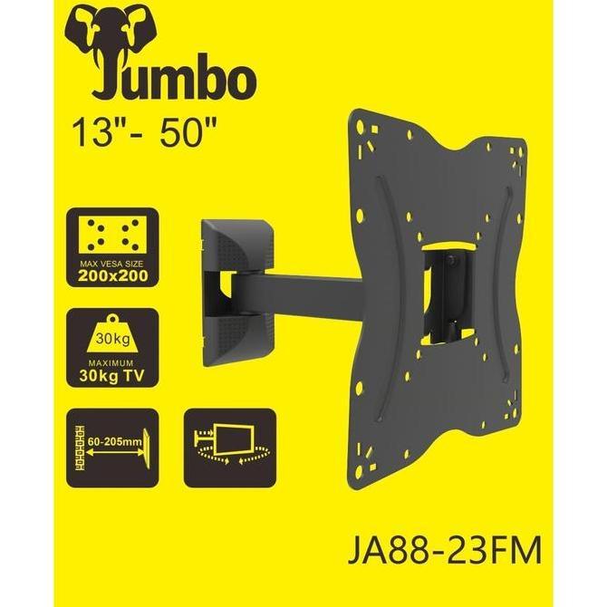 PROMO DISKON - JUMBO Bracket TV LED Bracket Gantung Monitor Ukuran 13 - 50 Inch