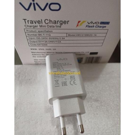 Kepala Charger Vivo Original