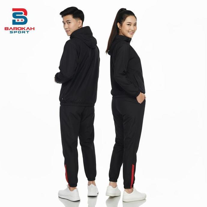 Oneset Jaket Celana Olahraga Parasut Jaket Sauna Suit Running Setelan Olahraga Parasut Jogging Gym