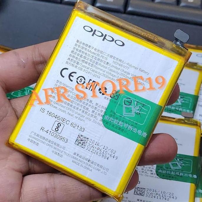 ORI 100% Battery Baterai OPPO NEO 9 - A37 - A37F BLP615