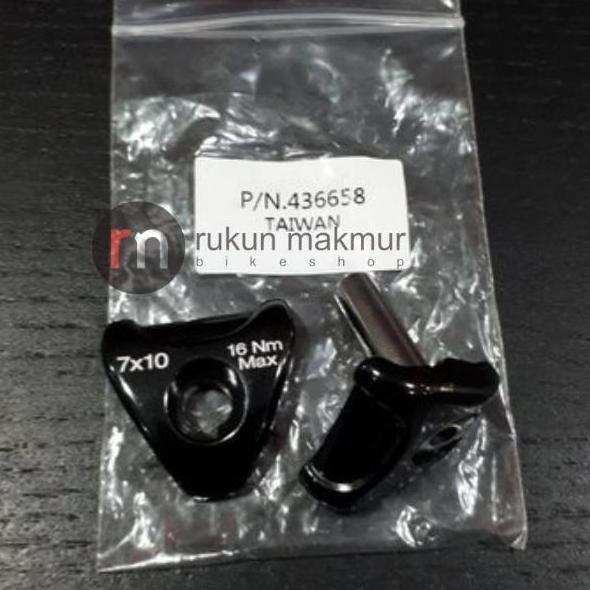 Promo Trek Bontrager Seatpost Part Saddle Clamp Ear 7 x 10 mm Rail Carbon For Seatmast Seat Post Ear