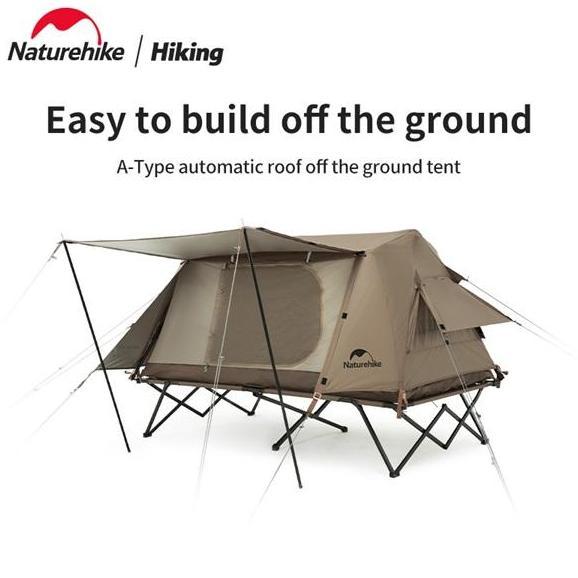BEBAS ONGKIR - Tenda Velbed roof off the ground automatic tent Naturehike CNH22ZP001