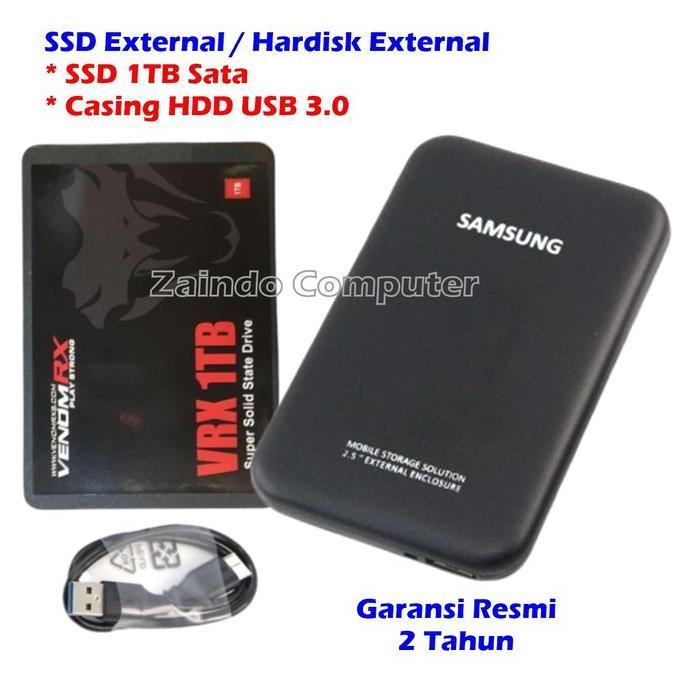 NEW SSD EXTERNAL 1TB SSD 1TB + CASING HDD 2.5 USB 3.0 HARDISK EXTERNAL 1 TB  HARDISK EKSTENAL 1TB  S