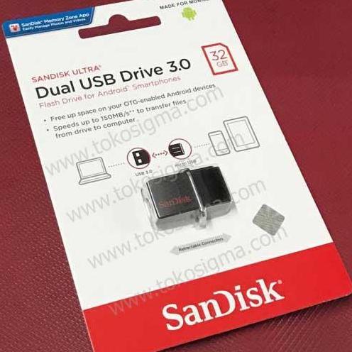 SanDisk Ultra Dual USB3.0 Drive - 32GB
