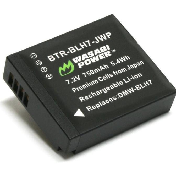 BEBAS ONGKIR - Wasabi Power Battery for Panasonic DMW-BLH7 DMW-BLH7E DMW BLH7 BLH7E Lumix DC GX800 G