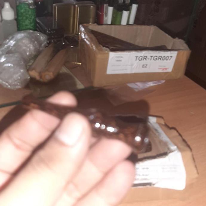 pipa Udud cangklong kayu Aren asli