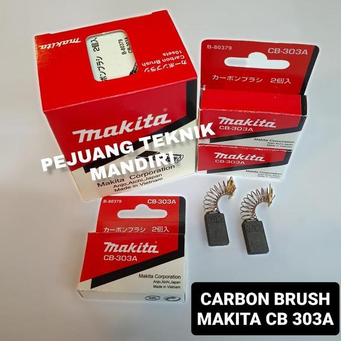 CARBON BRUSH MAKITA CB 303 / SPUL / SEPUL ARANG BOSTEL MAKITA CB 303A