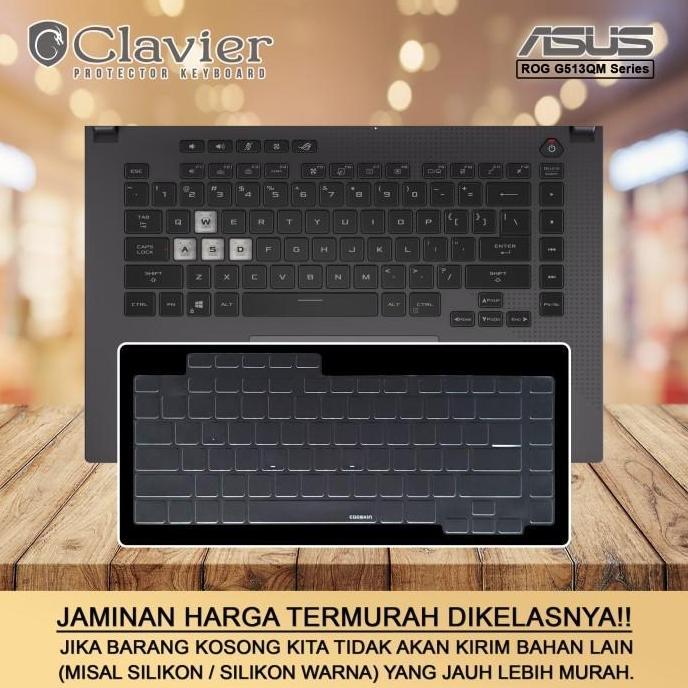 TERMURAH - Keyboard Protector Cover Asus ROG G15 G513 G513I G513IH G513IM Cooskin