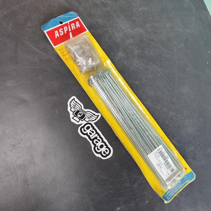 Jari jari 172 ring 18 Jeruji Ring Pelek Trombol Depan R 18 X 172 ring velg belakang trombol 18 Crome