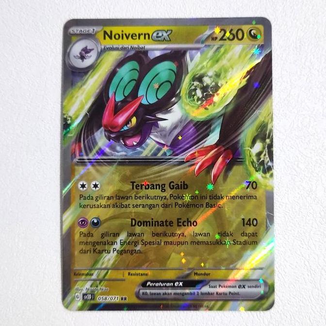 Noivern ex RR 058/071 SV2D - Kartu Pokemon Indonesia