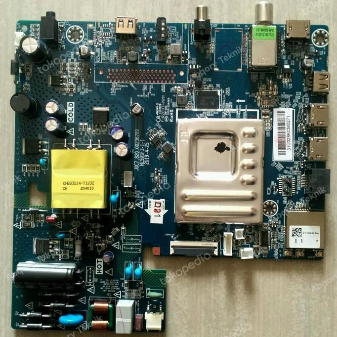 CLEARANCE SALE - MAINBOARD TV REALME 43 SMART - MOBO - MOTHERBOARD - MB REALME 43inc