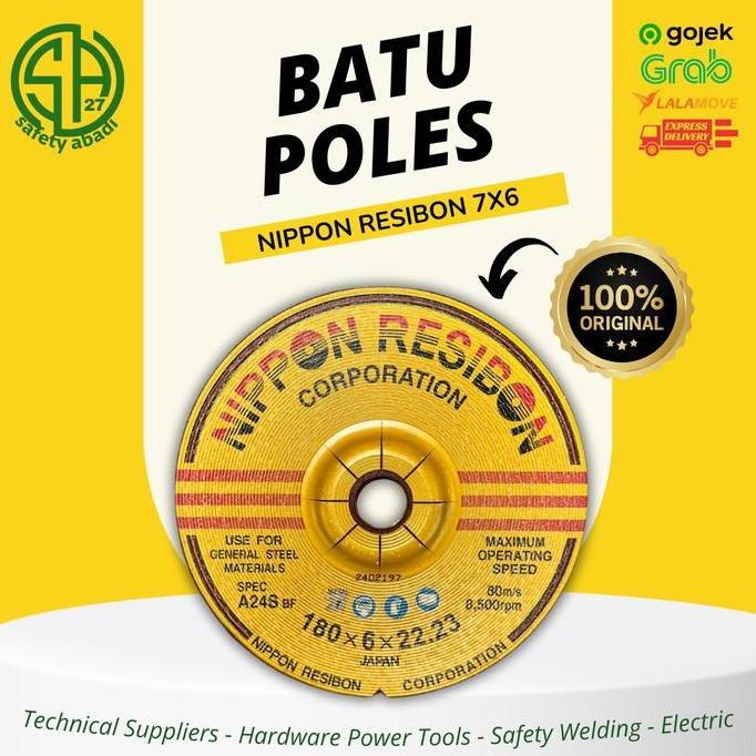 Ready Batu Poles 7x6 Original Nippon Resibon Japan