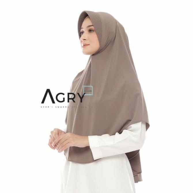 Agry Jilbab Instan Jumbo Jersey Premium