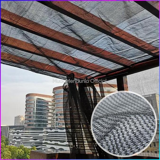 Abcd- Paranet Nilon Nylon 75% Lebar 3 Meter Shading Net Import