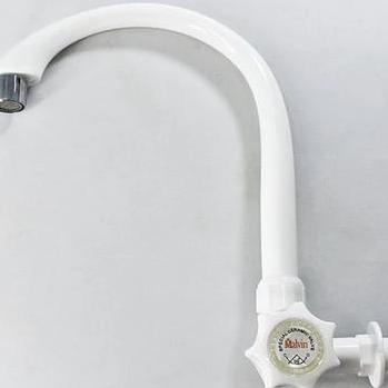 Waterwagen- Kran Angsa Wastafel Air Cuci Piring Dapur Plastik Pvc Malvin
