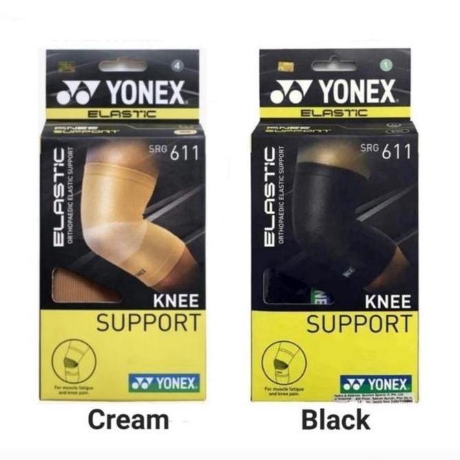 TERMURAH - YONEX Deker Lutut Original Badminton Knee Support Elastic Dekker SRG611