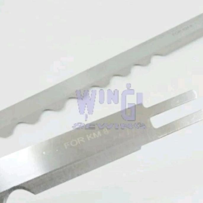 mata pisau gelombang mesin potong kain km