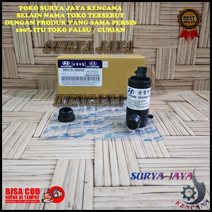TERLARIS DINAMO MOTOR WASHER AIR WIPER HYUNDAI ACCENT KIA TIMOR TRAJET PICANTO 