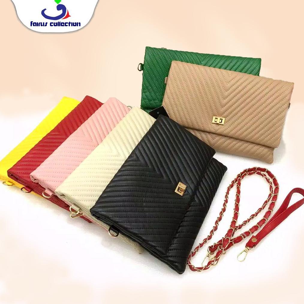 Kualitas Super Clutch Ysl Glumy I Clucth Wanita Kulit Super I Tas Klasik Sling Bag