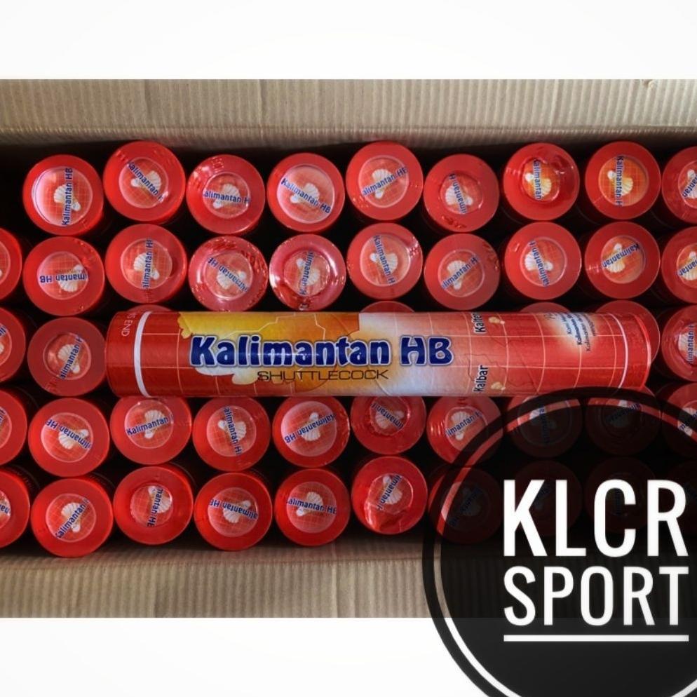 promo suttlecock kalimantan hb ori shuttlecock badminton 1 slop isi 12 pc