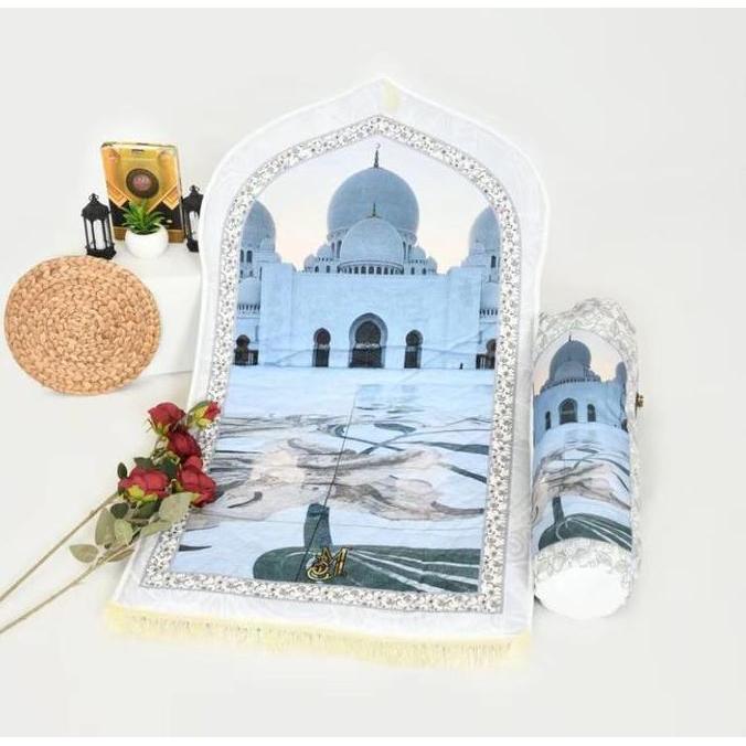 Sajadah Tebal Empuk Sajadah Kubah Masjid antislip